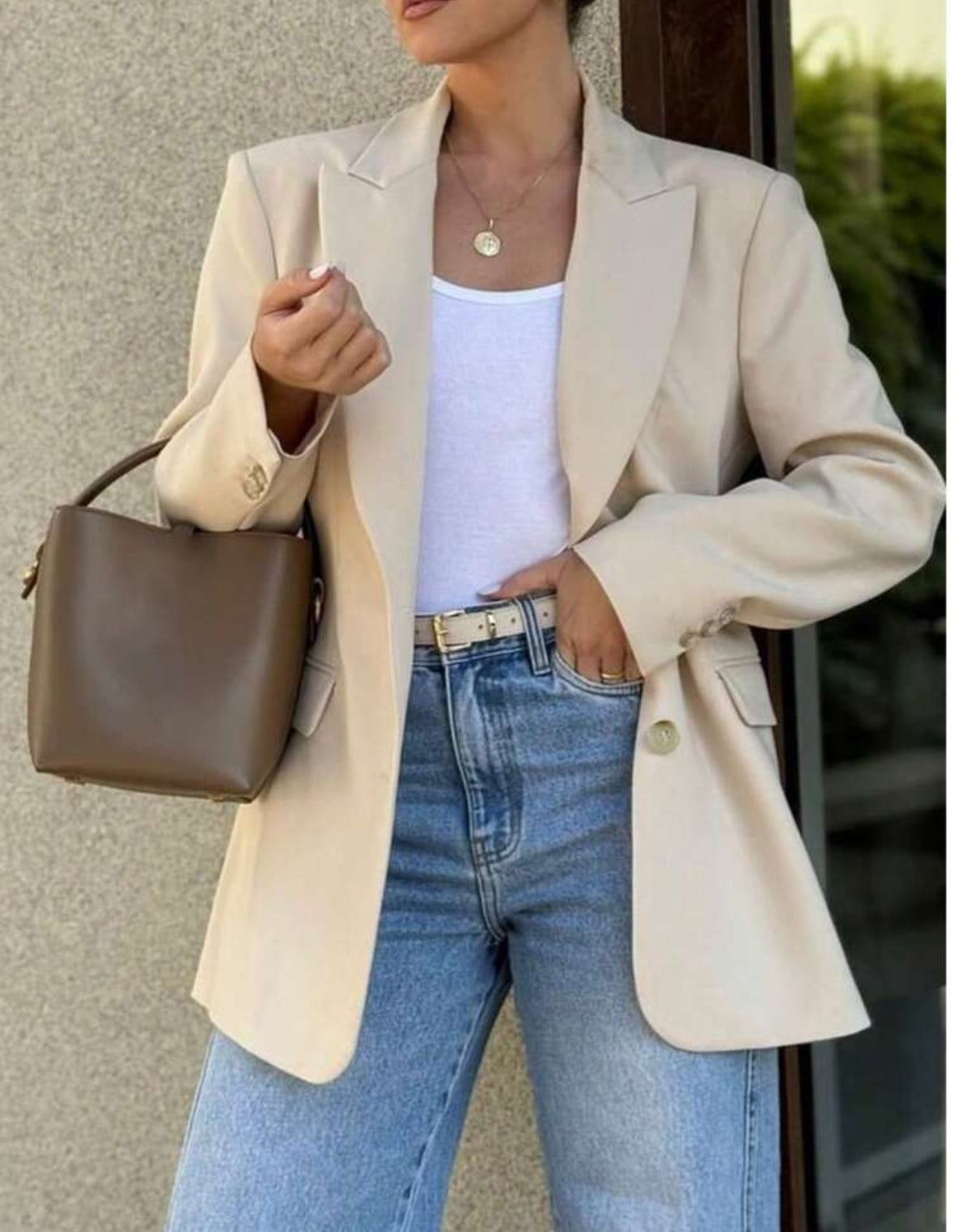Neutral Queen Blazer