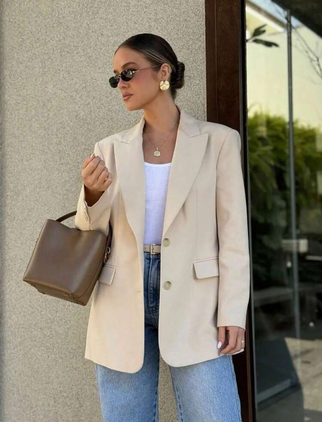 Neutral Queen Blazer
