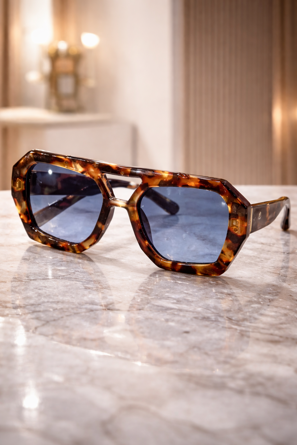 Wild Spirit – Animal Print / Blue Lens