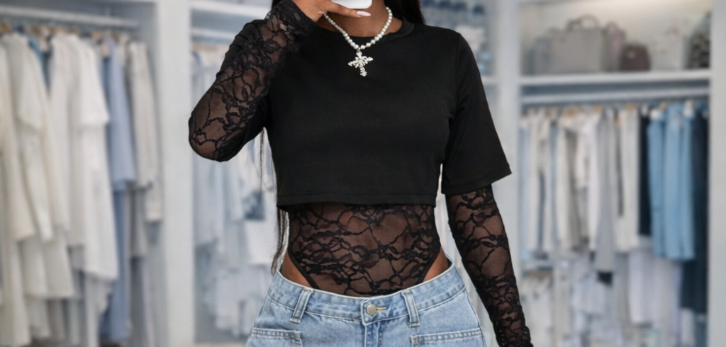 Lace Edge Bodysuit