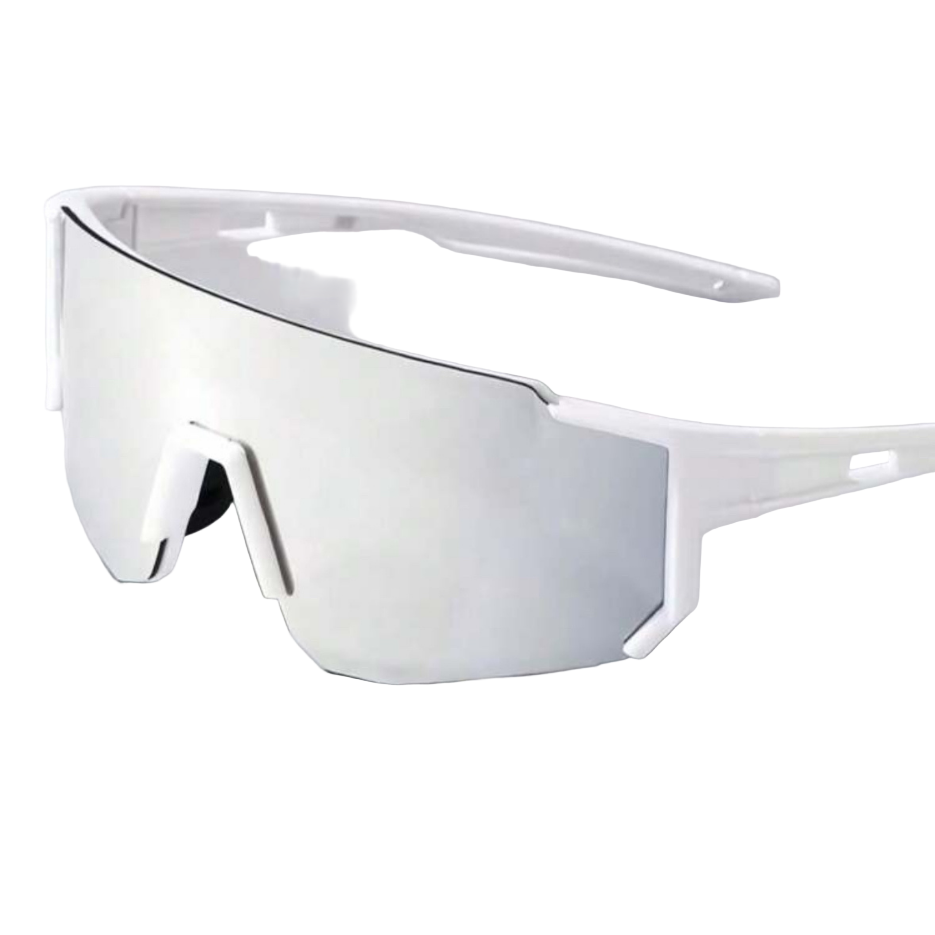 Iridescent Breeze – White Frame / Silver & Ice