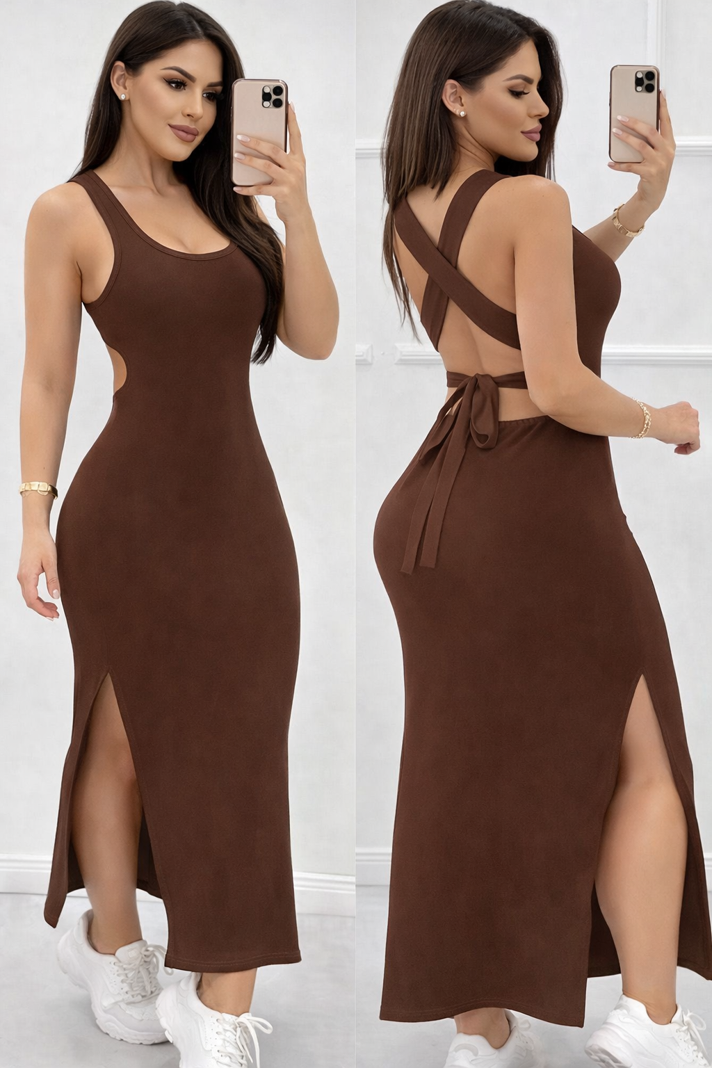 Cocoa Crossback Maxi